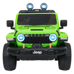 Elektrické autíčko Jeep Wrangler Rubicon Lift 4x4, 24V - zelené